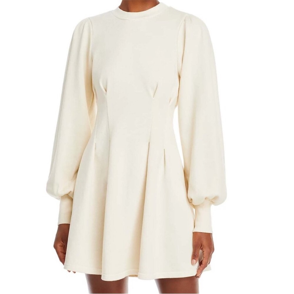 En Saison Ivar Long-Sleeve Fit & Flare Mini Dress